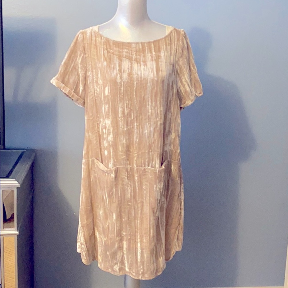 Crushed Velvet Dress - Floreat from Anthropologie